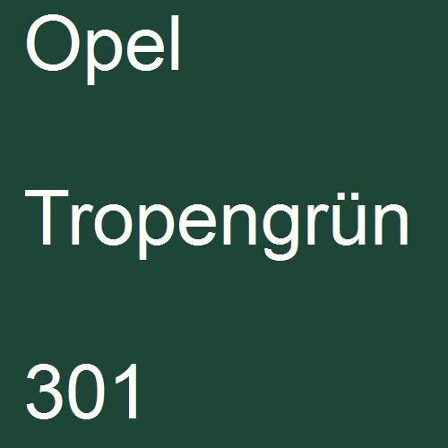 Opel, Tropengrün, 301.