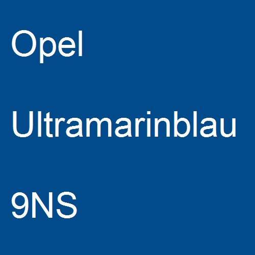 Opel, Ultramarinblau, 9NS.