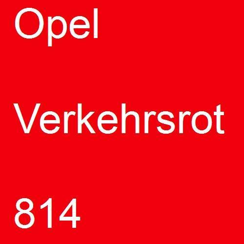 Opel, Verkehrsrot, 814.