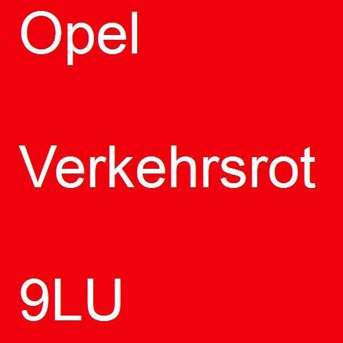 Opel, Verkehrsrot, 9LU.