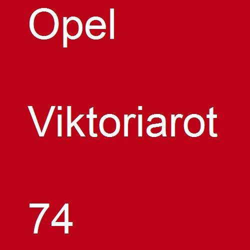 Opel, Viktoriarot, 074.