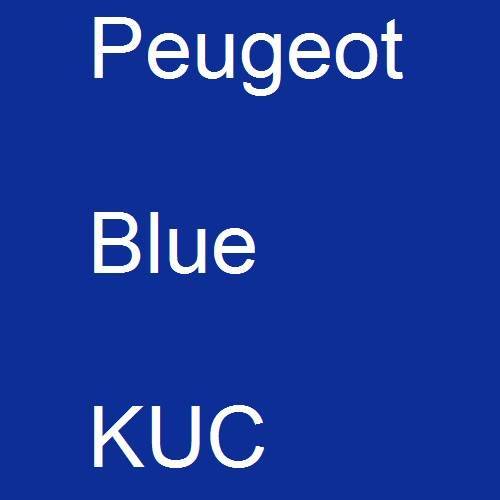 Peugeot, Blue, KUC.