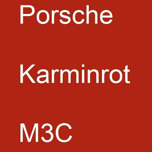 Porsche, Karminrot, M3C.