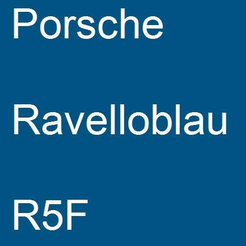 Porsche, Ravelloblau, R5F.