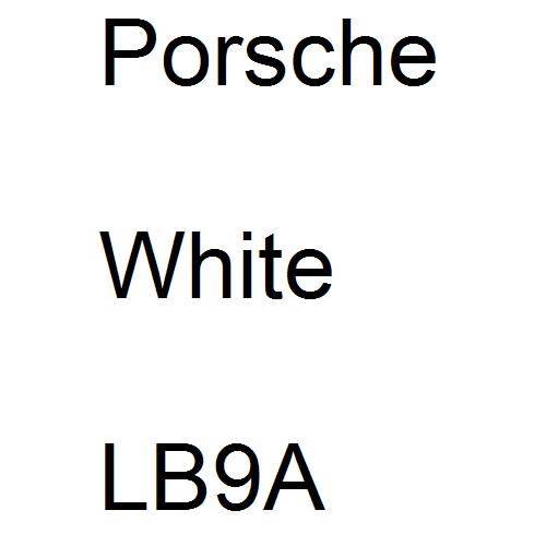 Porsche, White, LB9A.