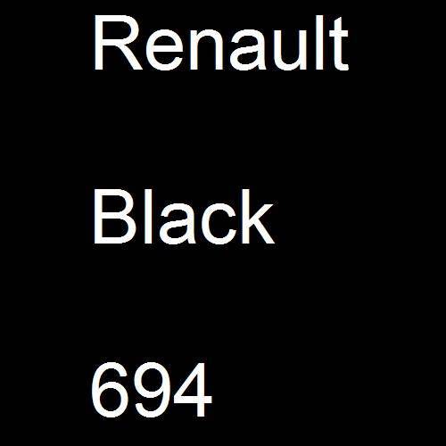 Renault, Black, 694.