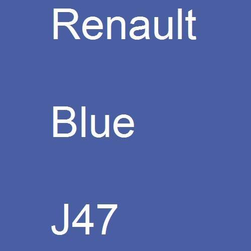 Renault, Blue, J47.