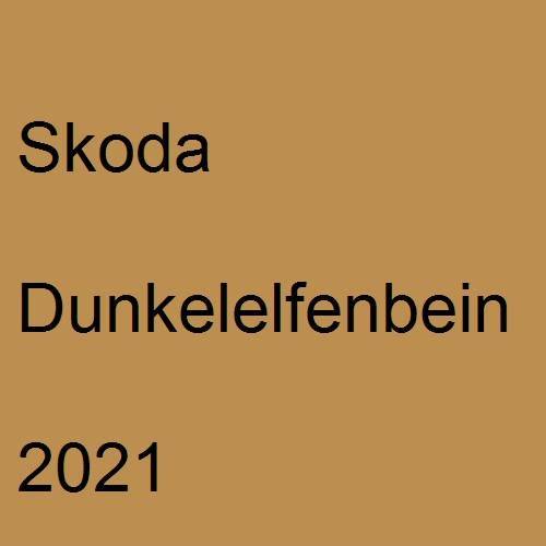 Skoda, Dunkelelfenbein, 2021.