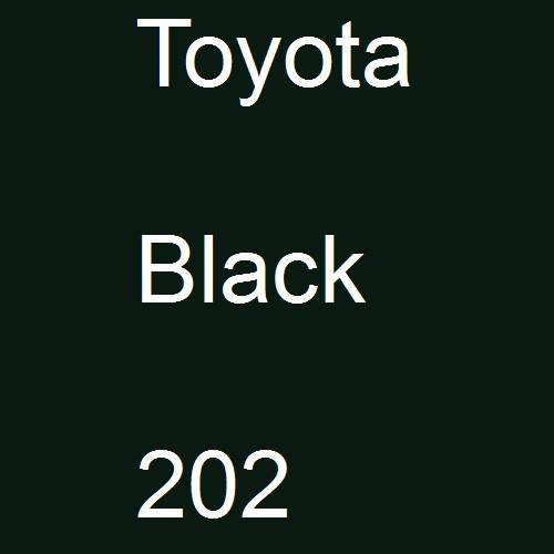 Toyota, Black, 202.