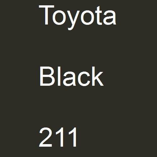 Toyota, Black, 211.