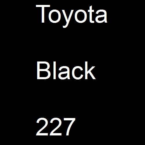 Toyota, Black, 227.