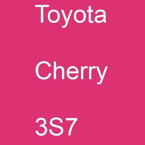 Toyota, Cherry, 3S7.