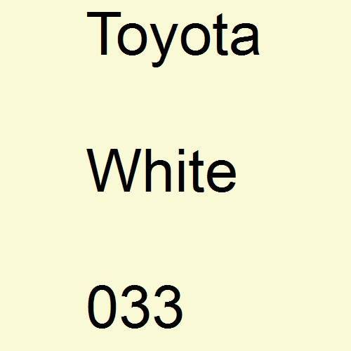 Toyota, White, 033.