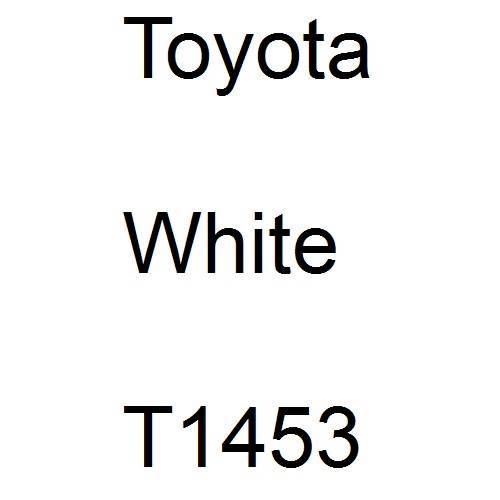 Toyota, White, T1453.