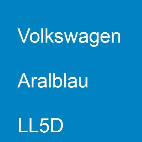 Volkswagen, Aralblau, LL5D.