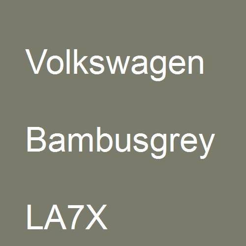 Volkswagen, Bambusgrey, LA7X.