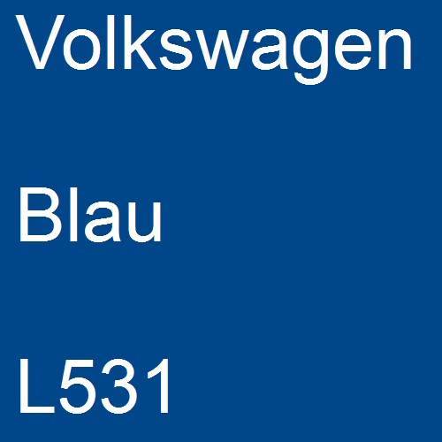 Volkswagen, Blau, L531.