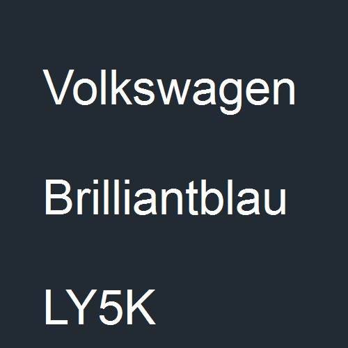 Volkswagen, Brilliantblau, LY5K.