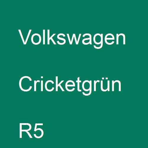 Volkswagen, Cricketgrün, R5.