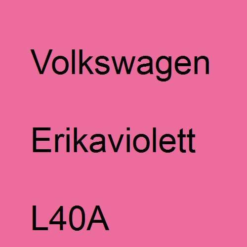 Volkswagen, Erikaviolett, L40A.