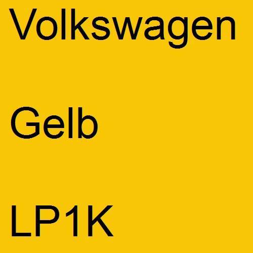 Volkswagen, Gelb, LP1K.