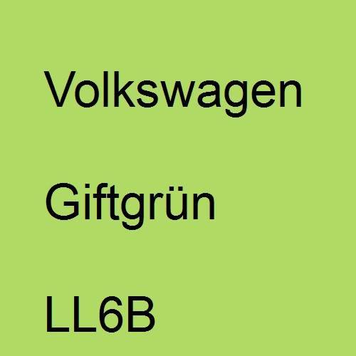 Volkswagen, Giftgrün, LL6B.