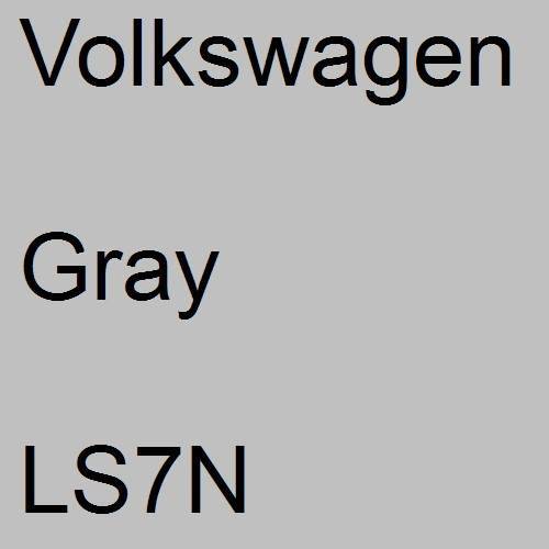 Volkswagen, Gray, LS7N.