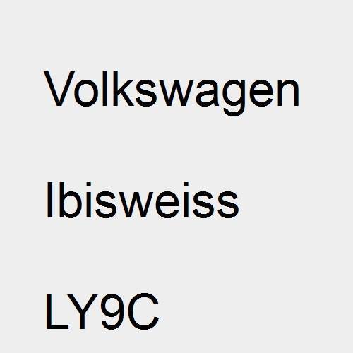 Volkswagen, Ibisweiss, LY9C.