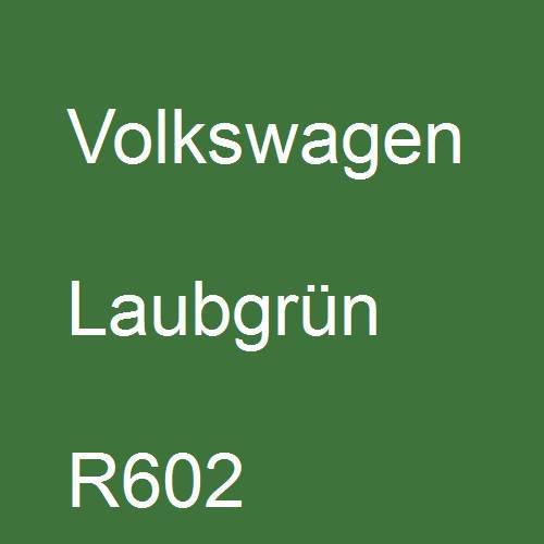 Volkswagen, Laubgrün, R602.