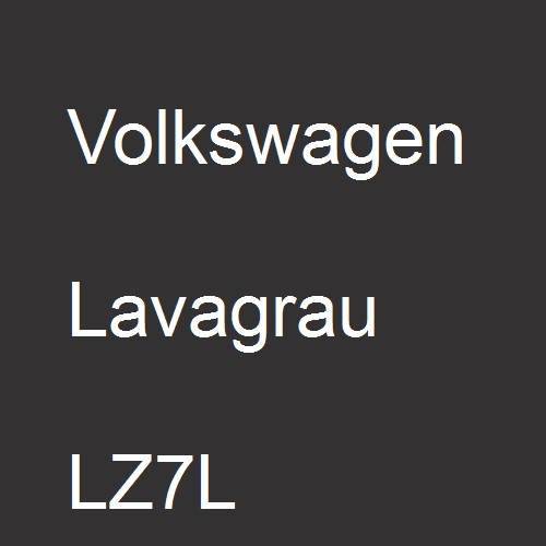 Volkswagen, Lavagrau, LZ7L.