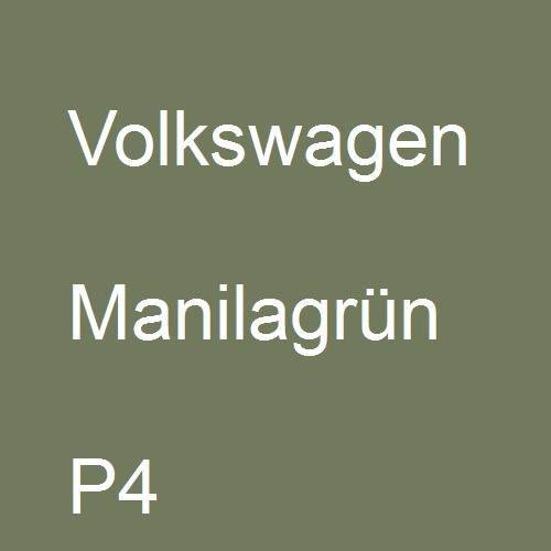 Volkswagen, Manilagrün, P4.