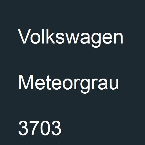 Volkswagen, Meteorgrau, 3703.