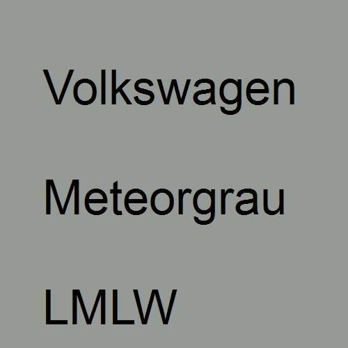 Volkswagen, Meteorgrau, LMLW.