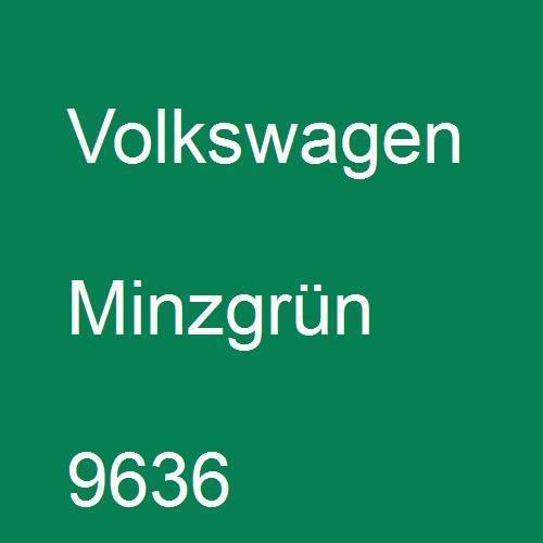 Volkswagen, Minzgrün, 9636.