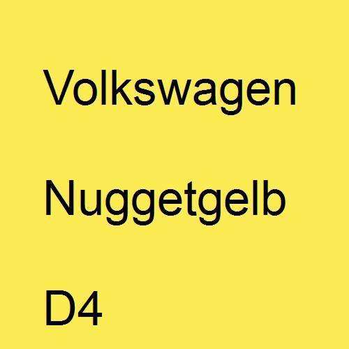 Volkswagen, Nuggetgelb, D4.