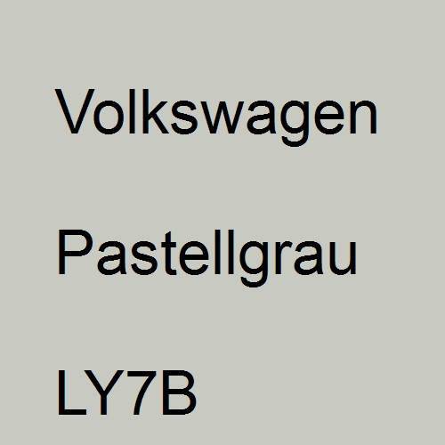 Volkswagen, Pastellgrau, LY7B.