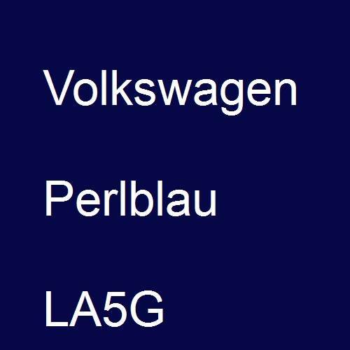 Volkswagen, Perlblau, LA5G.