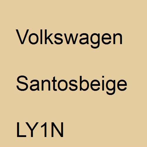 Volkswagen, Santosbeige, LY1N.