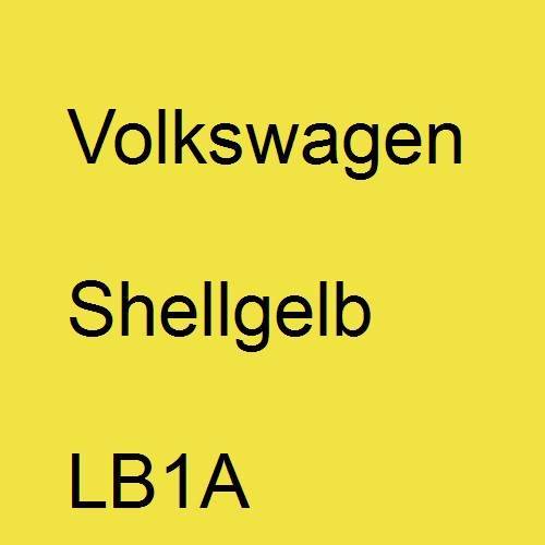 Volkswagen, Shellgelb, LB1A.