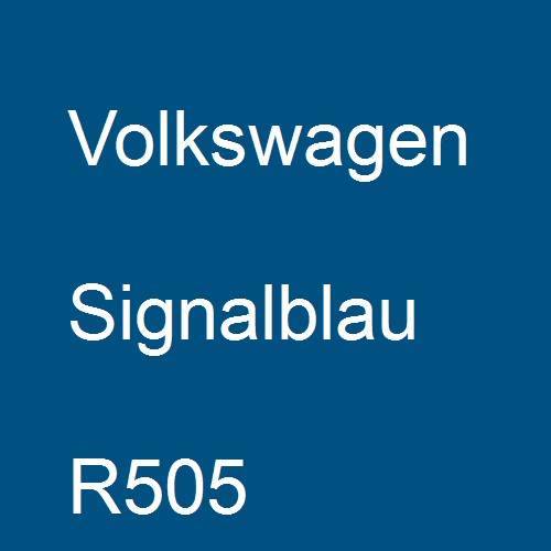 Volkswagen, Signalblau, R505.