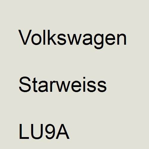 Volkswagen, Starweiss, LU9A.