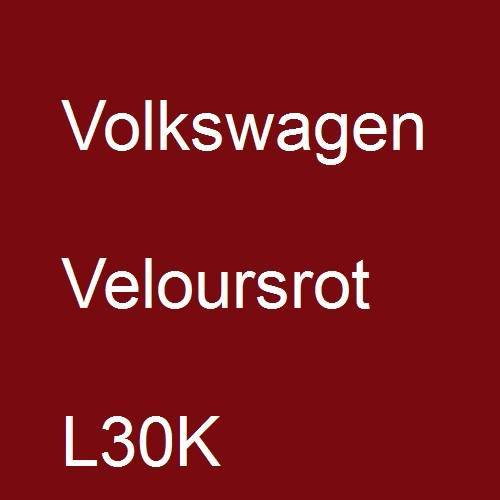 Volkswagen, Veloursrot, L30K.