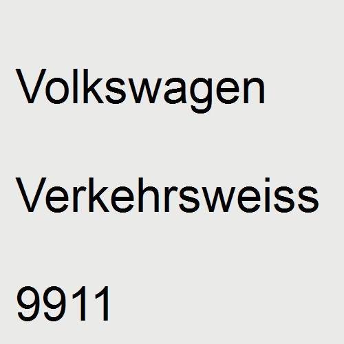 Volkswagen, Verkehrsweiss, 9911.