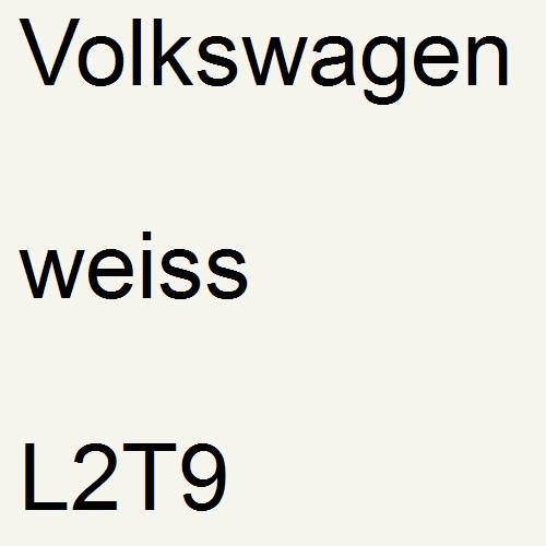 Volkswagen, weiss, L2T9.