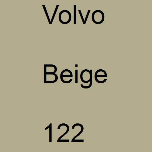 Volvo, Beige, 122.