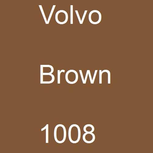 Volvo, Brown, 1008.