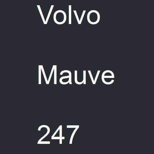 Volvo, Mauve, 247.