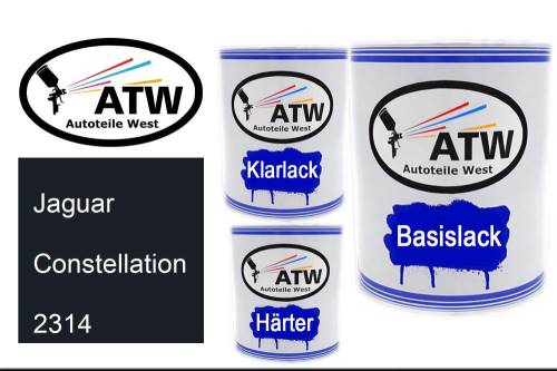 Jaguar, Constellation, 2314: 1L Lackdose + 1L Klarlack + 500ml Härter - Set, von ATW Autoteile West.