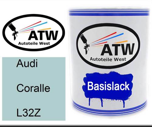 Audi, Coralle, L32Z: 1L Lackdose, von ATW Autoteile West.