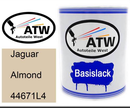 Jaguar, Almond, 44671L4: 1L Lackdose, von ATW Autoteile West.